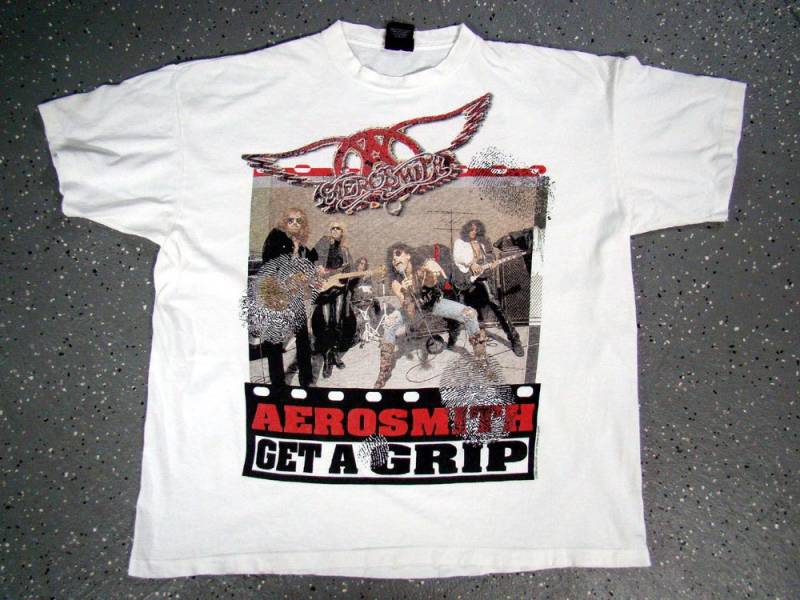 Aerosmith Get A Grip Tour T Shirt 1993 | Groß - Bitte Beschreibung Lesen von CaptainBob13