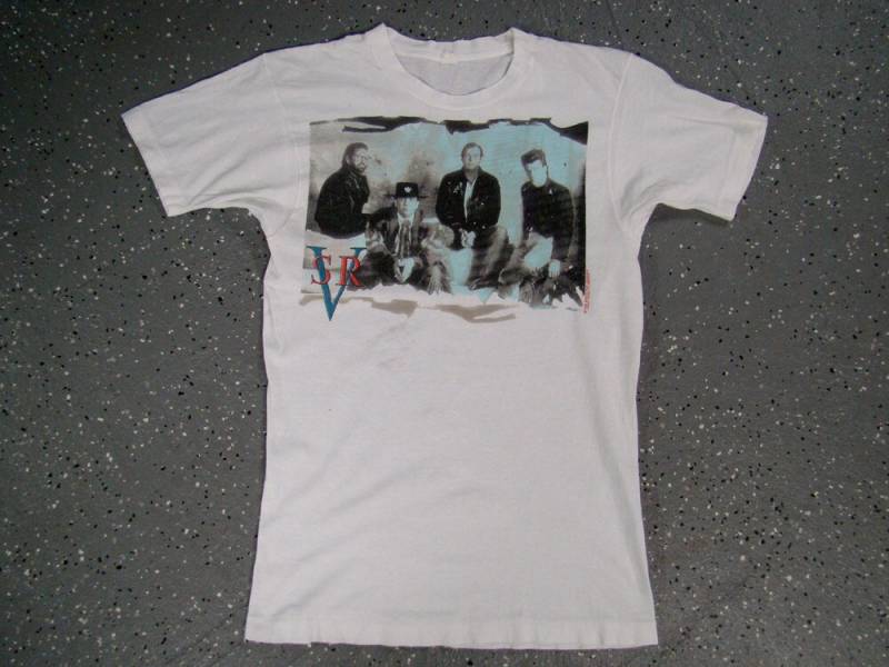 Stevie Ray Vaughan in Step Tour T Shirt 1989 | Klein - Bitte Beschreibung von CaptainBob13