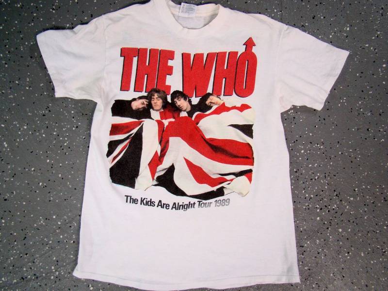 The Who Kids Are Alright Tour T Shirt 1989 | Small - Bitte Lesen Sie Beschreibung von CaptainBob13