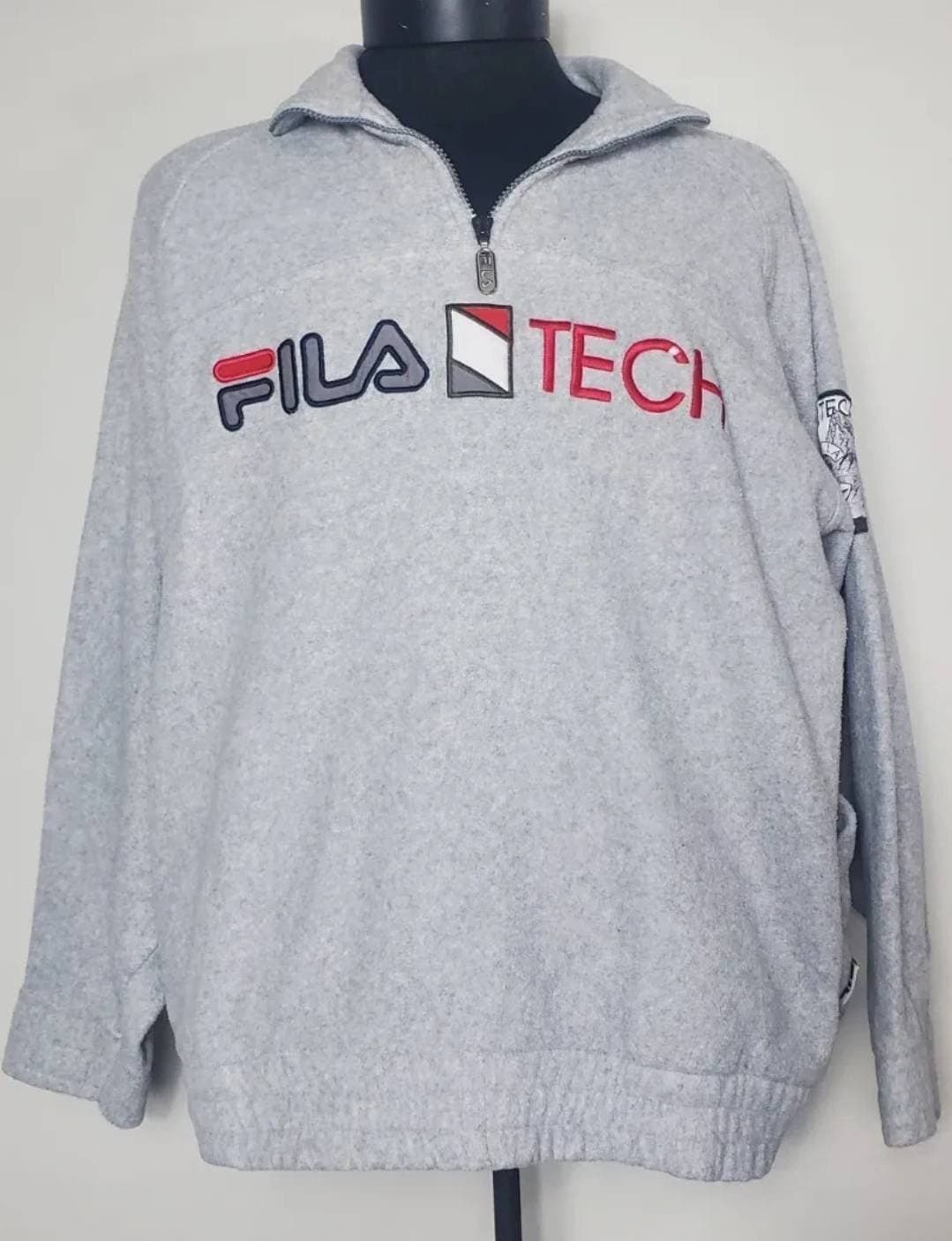 Fila Tech Biella Italia Vintage 90Er Halbzippullover Gr Large Fila Tech Biella Italia Vintage 90Er Halbzippullover Gr Large von CaptainVintage86
