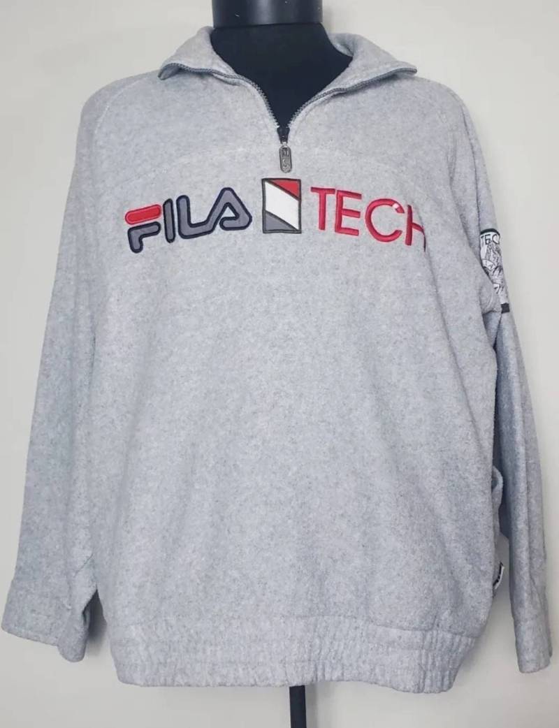 Fila Tech Biella Italia Vintage 90Er Halbzippullover Gr Large Fila Tech Biella Italia Vintage 90Er Halbzippullover Gr Large von CaptainVintage86