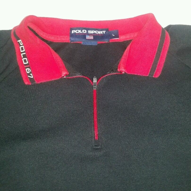 Vintage-Polo Sport 67 Ralph Lauren Mens Großen 1/4 Zip Ss Polo Shirt Weich Vintage-Polo Sport 67 Ralph Lauren Mens Großen 1/4 Zip Ss Polo Shirt Weich von CaptainVintage86