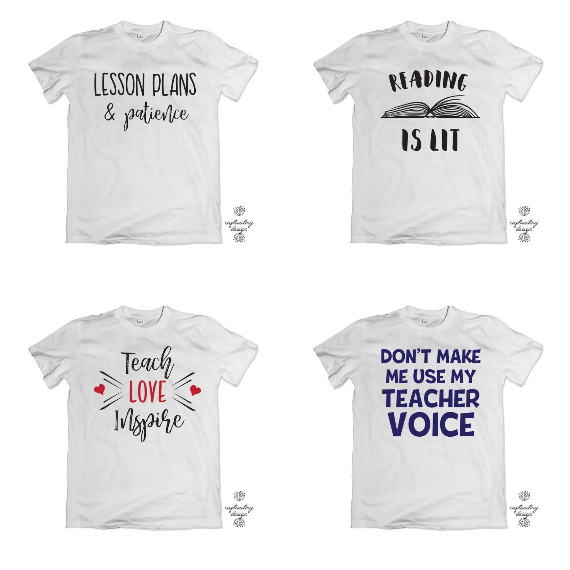Lehrer-T-Shirts Lehrer-T-Shirts von CaptivatingDesignUS