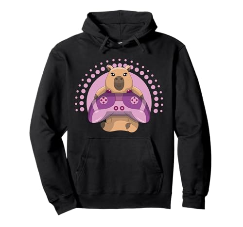 Nette Capybara Gaming Joystick Junge Mädchen Videospiele Pew Gamer Pullover Hoodie Nette Capybara Gaming Joystick Junge Mädchen Videospiele Pew Gamer Pullover Hoodie von Capy Gamer Apparel