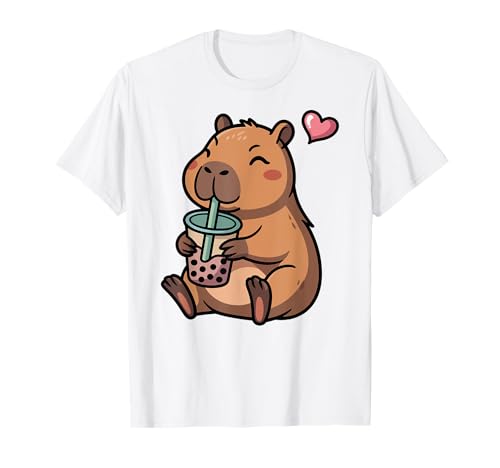 Süße Capybara Boba Bubble Tea Kawaii Capybara Mädchen Kinder T-Shirt Süße Capybara Boba Bubble Tea Kawaii Capybara Mädchen Kinder T-Shirt von Capybara Boba Co.