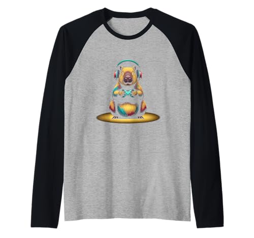 Capybara Lustige Videospiele Capybara Shirt Kinder Capybara Raglan Capybara Lustige Videospiele Capybara Shirt Kinder Capybara Raglan von Capybara Funny Video Games Cute Capybara Shirt Men