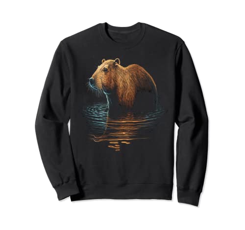Capybara Liebhaber Kinder Herren Damen Mädchen Jungen Capybara Sweatshirt Capybara Liebhaber Kinder Herren Damen Mädchen Jungen Capybara Sweatshirt von Capybara Gifts Capybara Lover