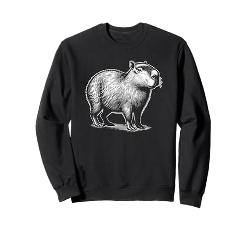 Capybara Animal Lover Girls Grafik Sweatshirt von Capybara Lover Outfit Gifts Girls Women