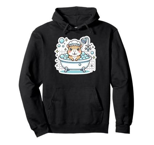 Capybara Schaumbad Self Care Verwöhnen Sie Sich selbst Kinder Pullover Hoodie von Capybara Tees NYC