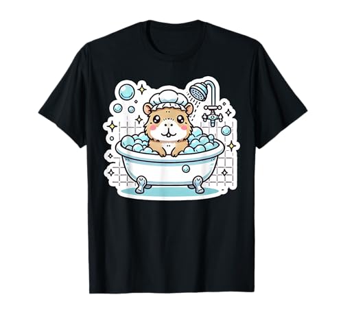 Capybara Schaumbad Self Care Verwöhnen Sie Sich selbst Kinder T-Shirt von Capybara Tees NYC