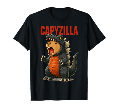 Capybara Lustiges Capyzilla Cosplay Kawaii Anime für Jungen, Mädchen und Kinder T-Shirt Capybara Lustiges Capyzilla Cosplay Kawaii Anime für Jungen, Mädchen und Kinder T-Shirt von Capyzilla Cosplay Kawaii Anime Co.