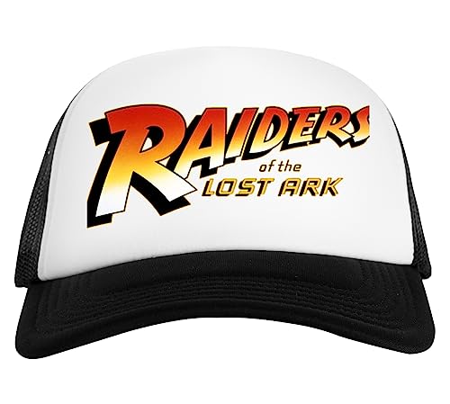 Awesome Raiders of The Lost Ark Weiß Schwarz Unisex Baseball Cap White Black von Capzy