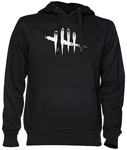 Capzy Dead by Daylight-Logo Schwarz Kapuzenpullover Sweatshirt Unisex Herren Damen Black Unisex Hoodie von Capzy
