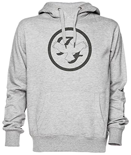 Capzy Der Angelo Grau Kapuzenpullover Sweatshirt Unisex Herren Damen Grey Unisex Hoodie von Capzy