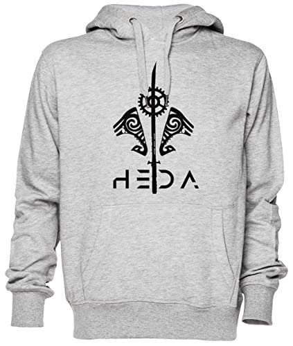 Capzy Die Einzig Wahre Heda Grau Kapuzenpullover Sweatshirt Unisex Herren Damen Grey Unisex Hoodie von Capzy