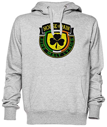 Capzy House of Pain Grau Kapuzenpullover Sweatshirt Unisex Herren Damen Größe L Grey Unisex Hoodie Size L von Capzy