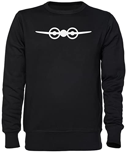 Capzy Saab Lover Schwarz Jumper Sweatshirt Unisex Herren Damen Black Unisex Jumper von Capzy