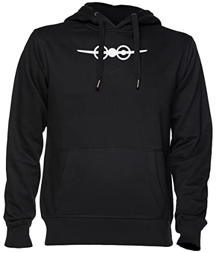 Capzy Saab Lover Schwarz Kapuzenpullover Sweatshirt Unisex Herren Damen Black Unisex Hoodie von Capzy