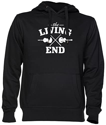 Capzy The Living End - Band Schwarz Kapuzenpullover Sweatshirt Unisex Herren Damen Black Unisex Hoodie von Capzy