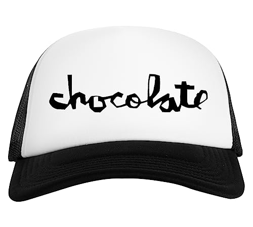 Chocolate Skateboards 2 Weiß Schwarz Unisex Baseball Cap White Black von Capzy