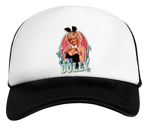 Dolly Parton Weiß Schwarz Unisex Kinder Baseball Cap Kids White Black von Capzy