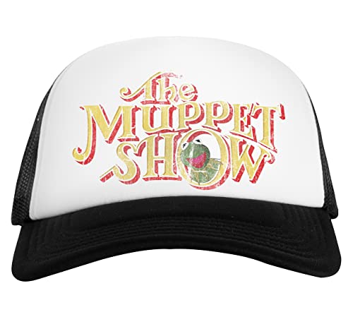 Vintage Muppet Show Weiß Schwarz Unisex Baseball Cap White Black von Capzy
