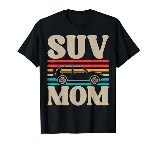 SUV Mama Großes Auto T-Shirt von Car Lover Gifts