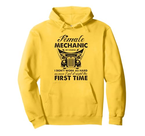 Auto Mechaniker Mädchen Auto Reparatur Lustig Weiblich Mechaniker Pullover Hoodie von Car Mechanic Gift Ideas
