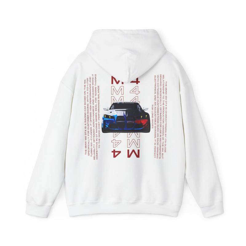 Bmw M4 Unisex Hooded Sweatshirt, Car Enthusiast Gift, Lover Apparel, Automotive Fan Top, Racing Inspired Jumper, Auto Merch Bmw M4 Unisex Hooded Sweatshirt, Car Enthusiast Gift, Lover Apparel, Automotive Fan Top, Racing Inspired Jumper, Auto Merch von CarBrandsClo