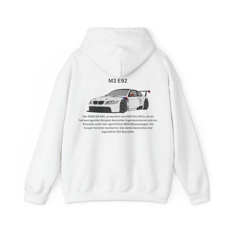 Car Hoodie Bmw M3 E92 - Unisex Heavy Blend Hooded Sweatshirt, Sweatshirt Car Hoodie Bmw M3 E92 - Unisex Heavy Blend Hooded Sweatshirt, Sweatshirt von CarBrandsClo