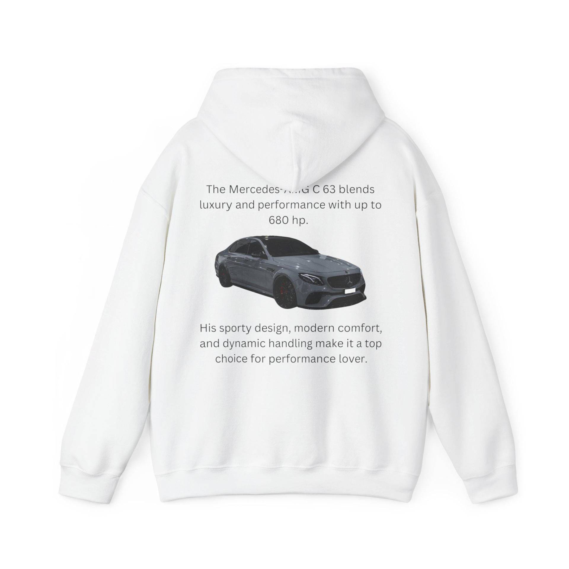 Mercedes C63 Unisex Hoodie, Classic Car Lover Gift, Enthusiast Apparel, Automotive Fan Art, Collector Sweater, Cozy Hooded Mercedes C63 Unisex Hoodie, Classic Car Lover Gift, Enthusiast Apparel, Automotive Fan Art, Collector Sweater, Cozy Hooded von CarBrandsClo