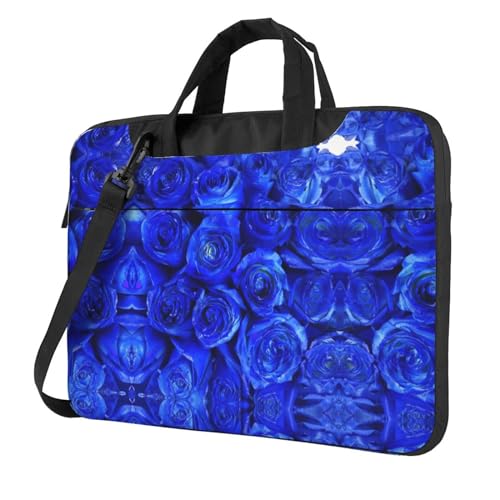 Blue Rose Multifunktionale Laptoptasche - Wasserdichte Arbeit Aktentasche Laptop Tasche - Ideal für Damen und Herren von CarXs