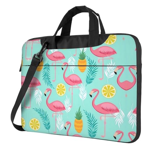 Cheerleader Multifunktionale Laptoptasche - Wasserdichte Arbeit Aktentasche Laptop Tasche - Ideal für Damen und Herren, Flamingo, 13 inch von CarXs