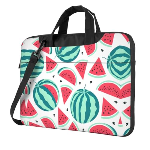 Fruits Watermelon Multifunktionale Laptoptasche - Wasserdichte Arbeit Aktentasche Laptop Tasche - Ideal für Frauen und Männer von CarXs