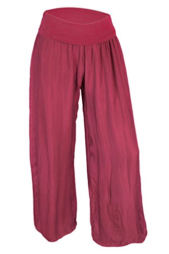 Cara Mia Hose Seide Damen Neu Sommer Bordeaux Haremshose 40 42 44 von Cara Mia