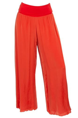 Cara Mia Hose Seide Damen Neu Sommer Viele Farben Haremshose 36 38 40 42 rot von Cara Mia