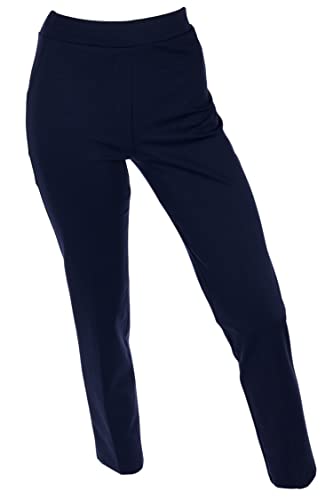 Cara Mia Slim Fit Chino Damen Baumwollmix mit Komfortstretch viele Farben 36-44 dunkelblau XL von Cara Mia