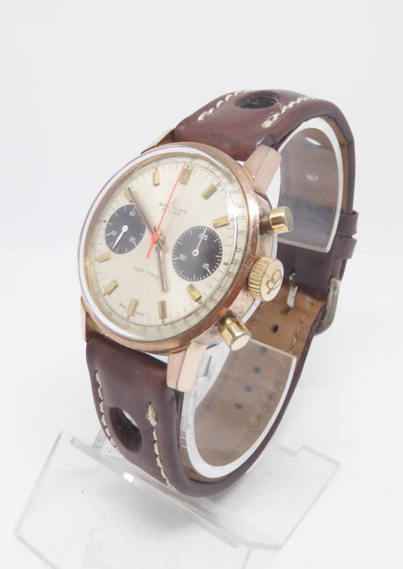 Breitling 60 | Panda Top Time Manual Chronograph von CaraibConchPearls