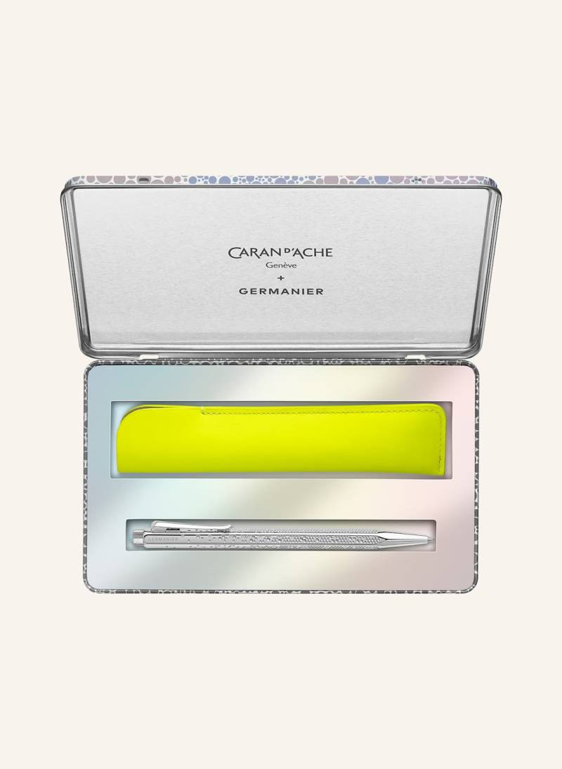 Caran D'ache Set Ecridor™ Germanier: Kugelschreiber Und Lederetui gruen von Caran d'Ache