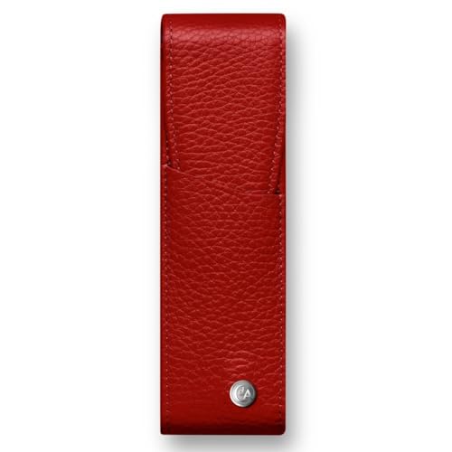 Caran d 'Ache Leman Lederhülle für zwei Stifte rot, 15 cm Caran d 'Ache Leman Lederhülle für zwei Stifte rot, 15 cm von Caran d'Ache