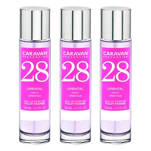 3 x Caravan Damenduft, Nr. 28, 150 ml. von Caravan