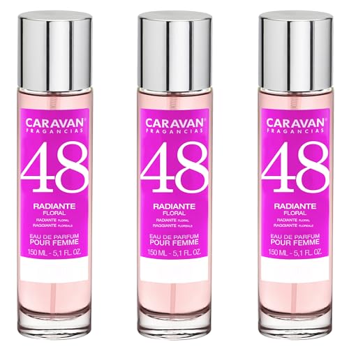 3 x Caravan Damenduft, Nr. 48 – 150 ml. von Caravan