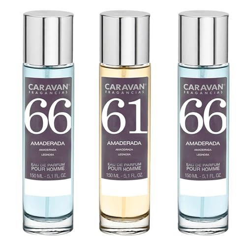3 x Caravan Herrenparfüm (2) Nr. 66 Nr. 61-150 ml. von Caravan