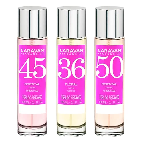 3 x Caravan Herrenparfüm, Nr. 45, Nr. 36, 50-150 ml. von Caravan