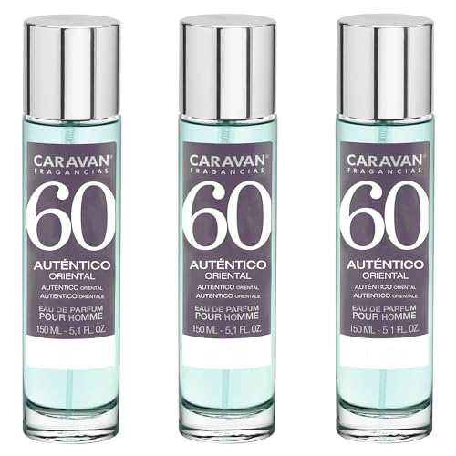 3 x Caravan Herrenparfum, Nr. 60 – 150 ml. von Caravan