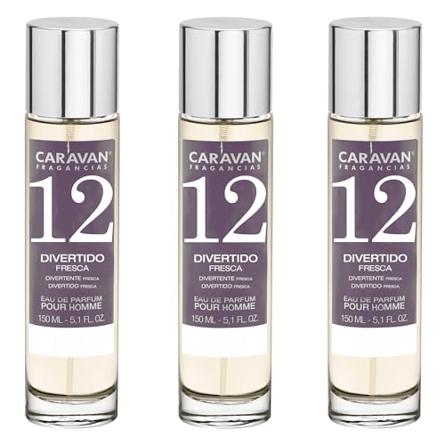 3 x Caravan Herrenparfum Nr. 12-150 ml. von Caravan