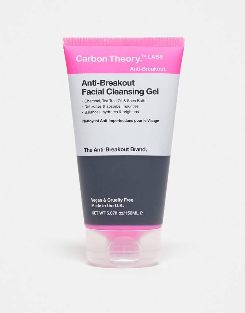 Carbon Theory - Anti-Breakout - Waschgel gegen Pickel, 150 ml-Keine Farbe von Carbon Theory