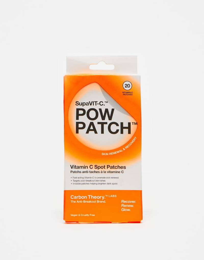 Carbon Theory - Supa Pow Patch - 20 Pickelpflaster mit Vitamin C-Keine Farbe von Carbon Theory