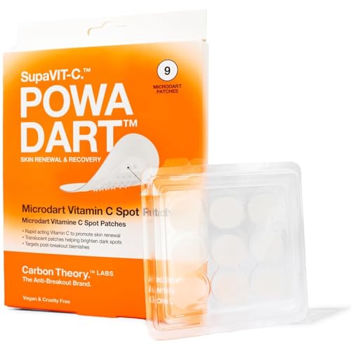 Carbon Theory SupaVIT-C Powa Dart Microdart Pickel Patch - 9 x Klare Pickel Patches - Micro Dart Pickel Patches mit Vitamin C - Spot Patches Microdart - Vegan Akne Patches & Spot Treatment Carbon Theory SupaVIT-C Powa Dart Microdart Pickel Patch - 9 x Klare Pickel Patches - Micro Dart Pickel Patches mit Vitamin C - Spot Patches Microdart - Vegan Akne Patches & Spot Treatment von Carbon Theory