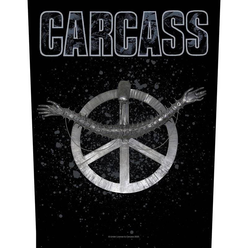 Carcass Heartwork Backpatch multicolor Carcass Heartwork Backpatch multicolor von Carcass